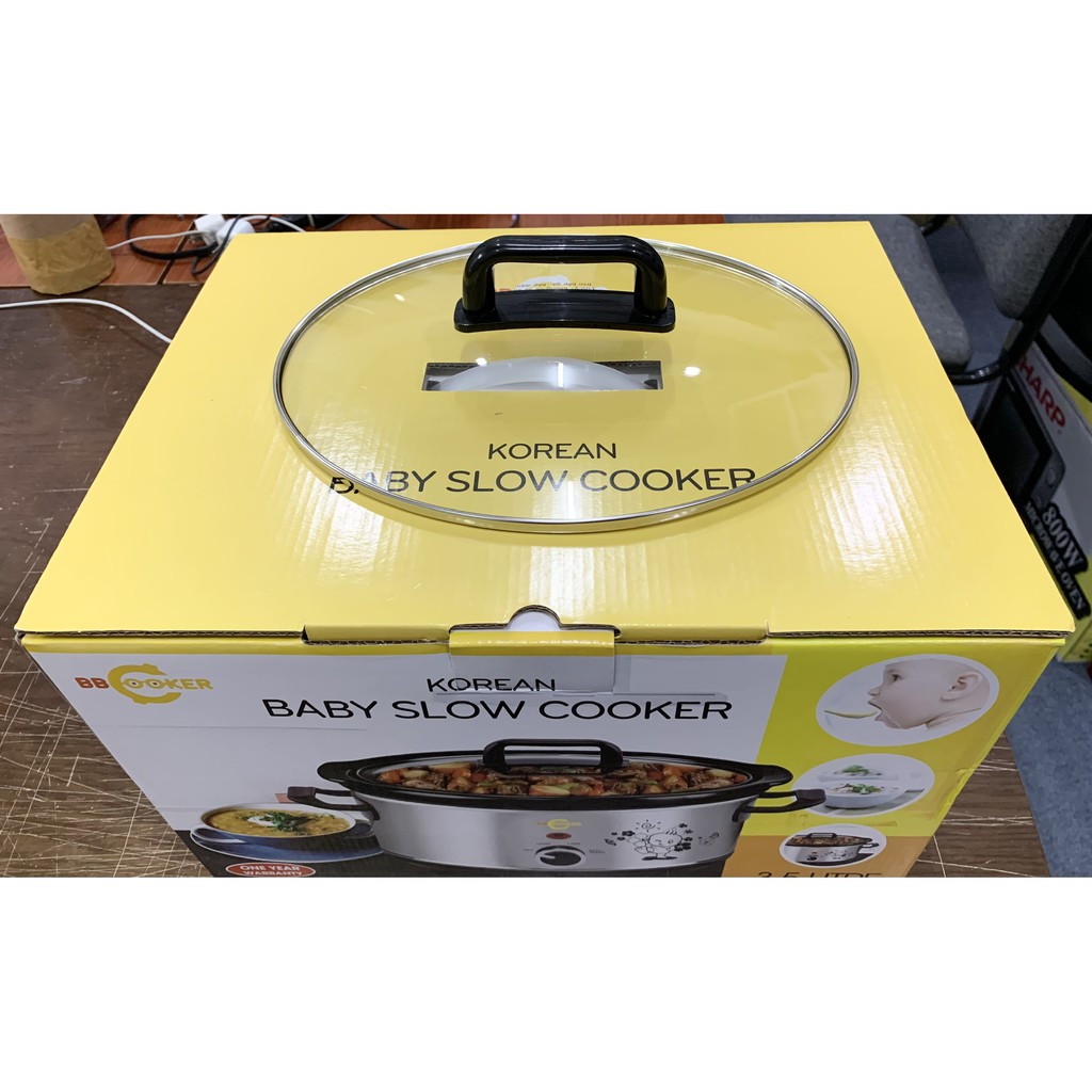 Nắp nồi nấu cháo hầm chậm BBCOOKER 1.5 - 3.5 Lít