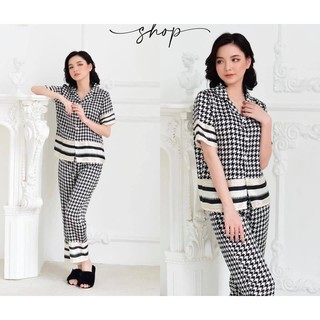Bộ Ngủ Lụa Pijama 03