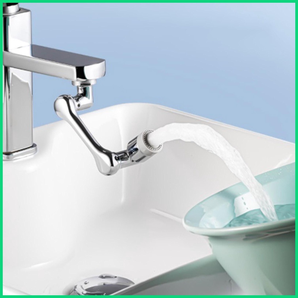 Đầu Lọc Vòi Nước Nối Dài 1080 Độ Xoay 1080 Độ Thông Dụng Cho Nhà Bếp