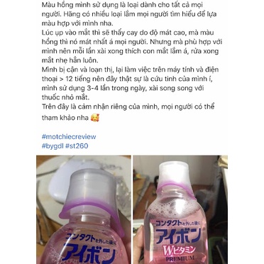 Nước Rửa Mắt Eyebon Kobayashi Nhật Bản 500ML