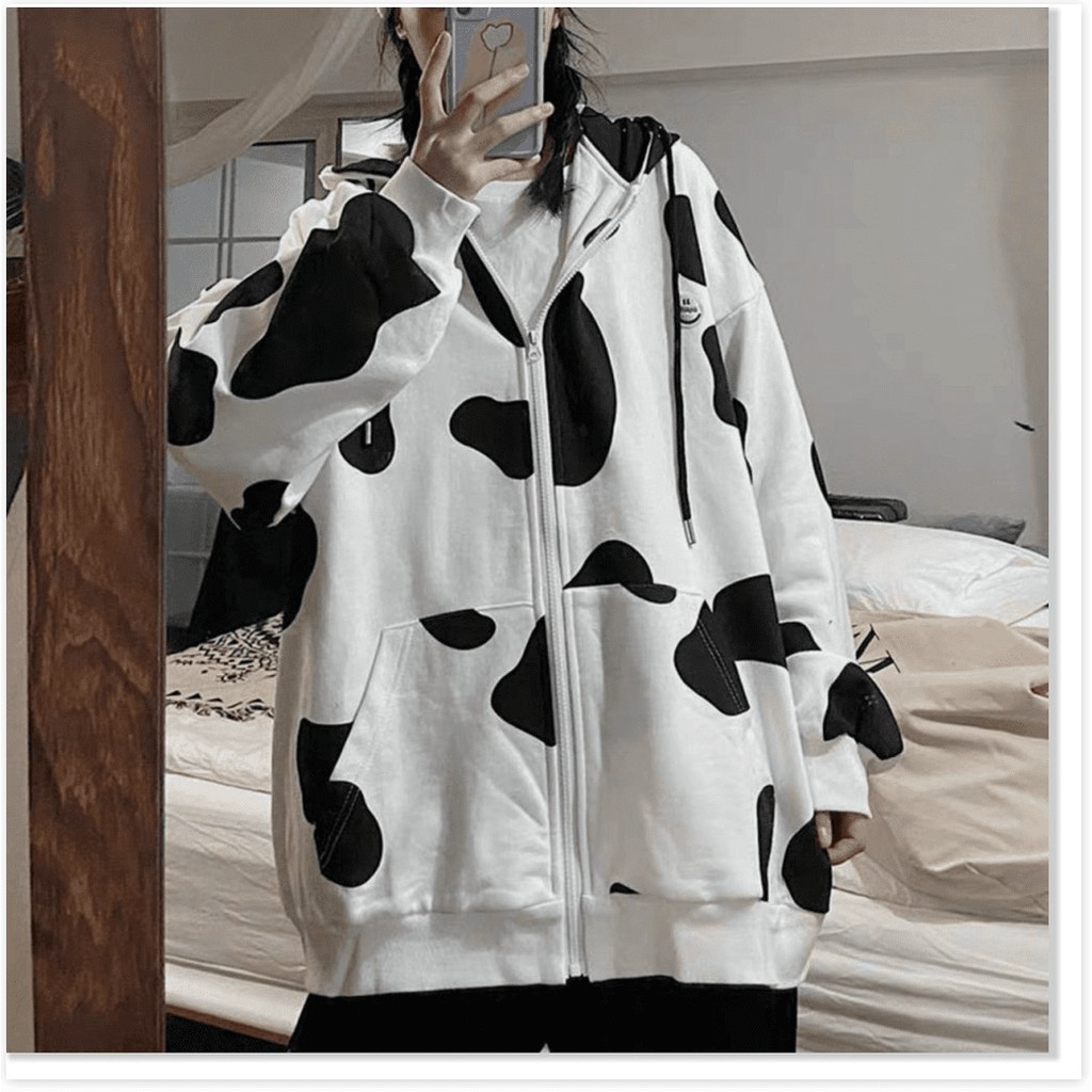ÁO KHOÁC HOODIE NAM NỮ CHỐNG NẮNG PHONG CÁCH BÒ SỮA HOT TREND ILOVECARE