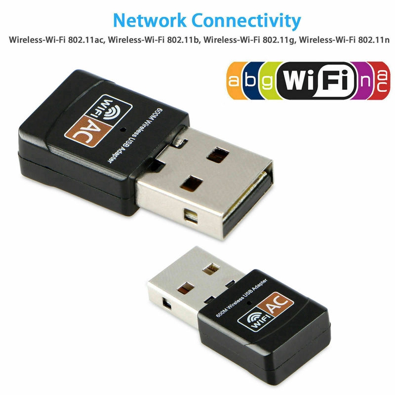 USB thu phát wifi cho máy tính 600Mbps 802.11ac/a/b/g/n 5/2.4G | BigBuy360 - bigbuy360.vn