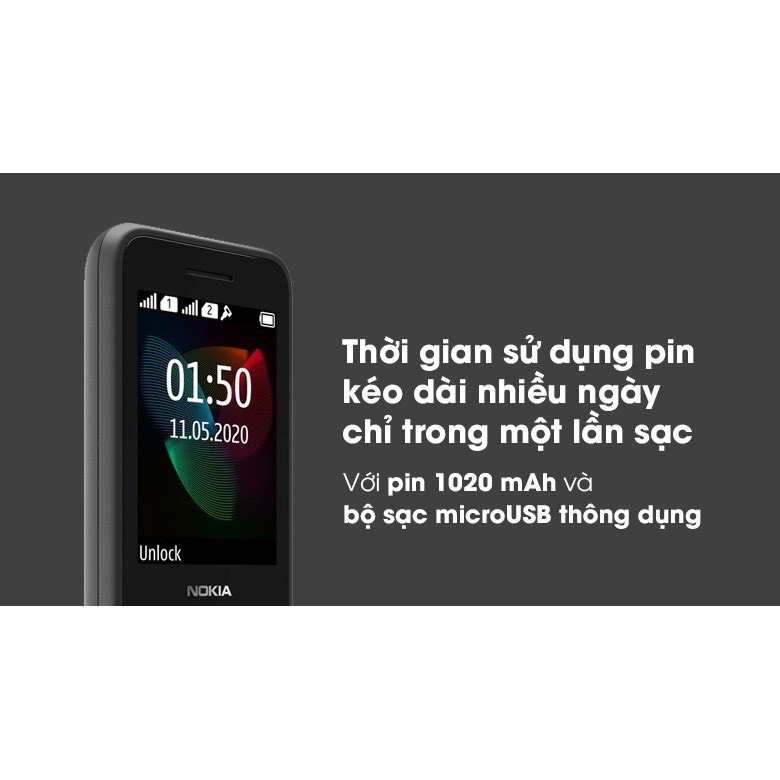 [Mã 1511ELSALE hoàn 7% đơn 300K] Điện thoại Nokia 150 2020 (Hàng chính hãng - New Arrival) | WebRaoVat - webraovat.net.vn