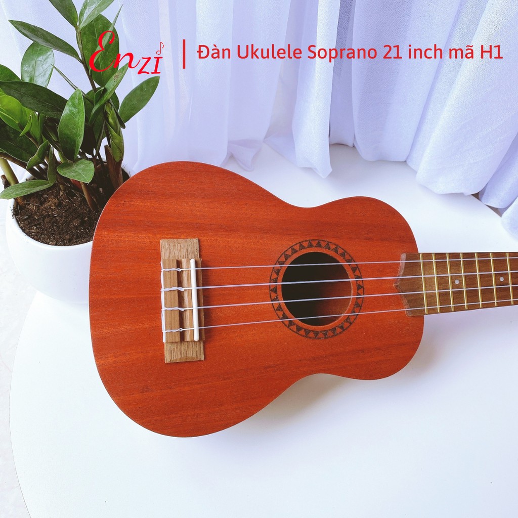 Đàn ukulele soprano size 21 inch gỗ giá rẻ chất lượng tốt Enzi