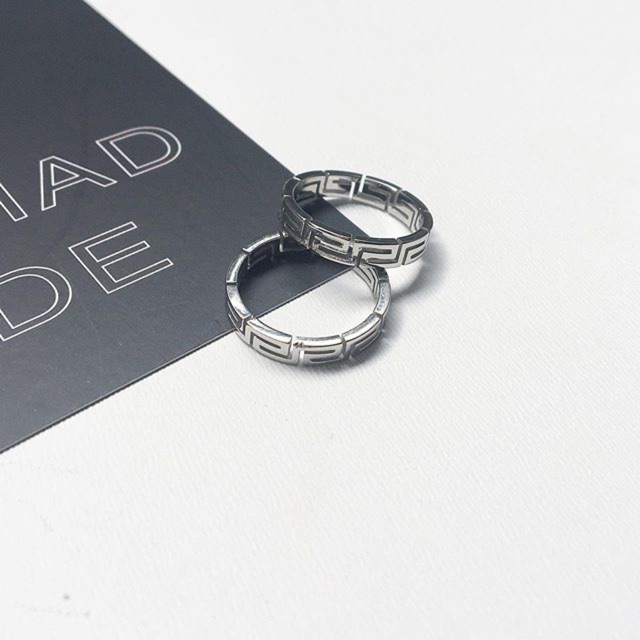 Baroque ring - nhẫn Titan /  RBAROQUE