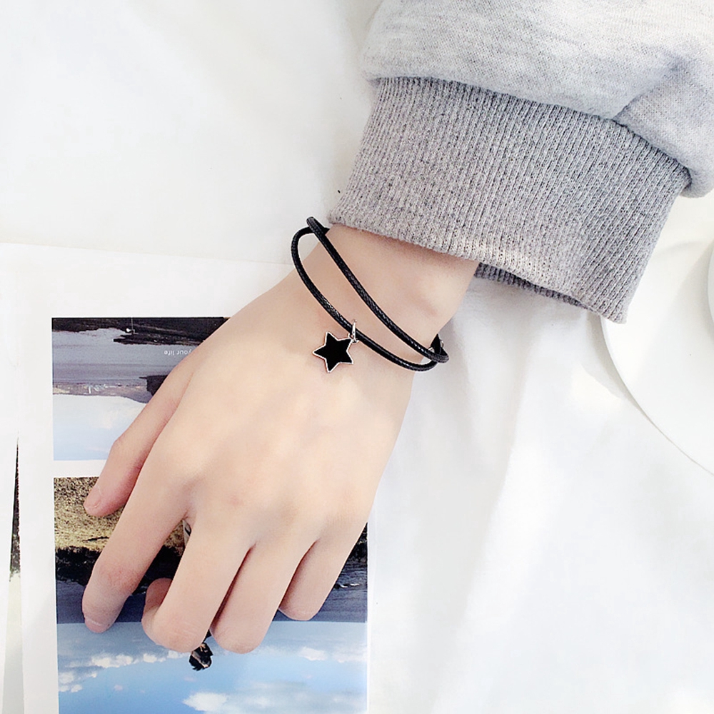 Vòng đeo tay kiểu dáng Hàn Quốc xinh xắn dành cho cả nam và nữ