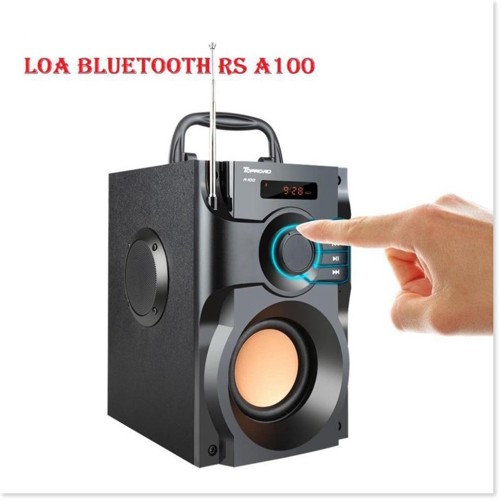 Siêu Sale - Loa nghe nhạc,Loa Bluetooth RS A100 -  Bảo hành 1 đổi 1