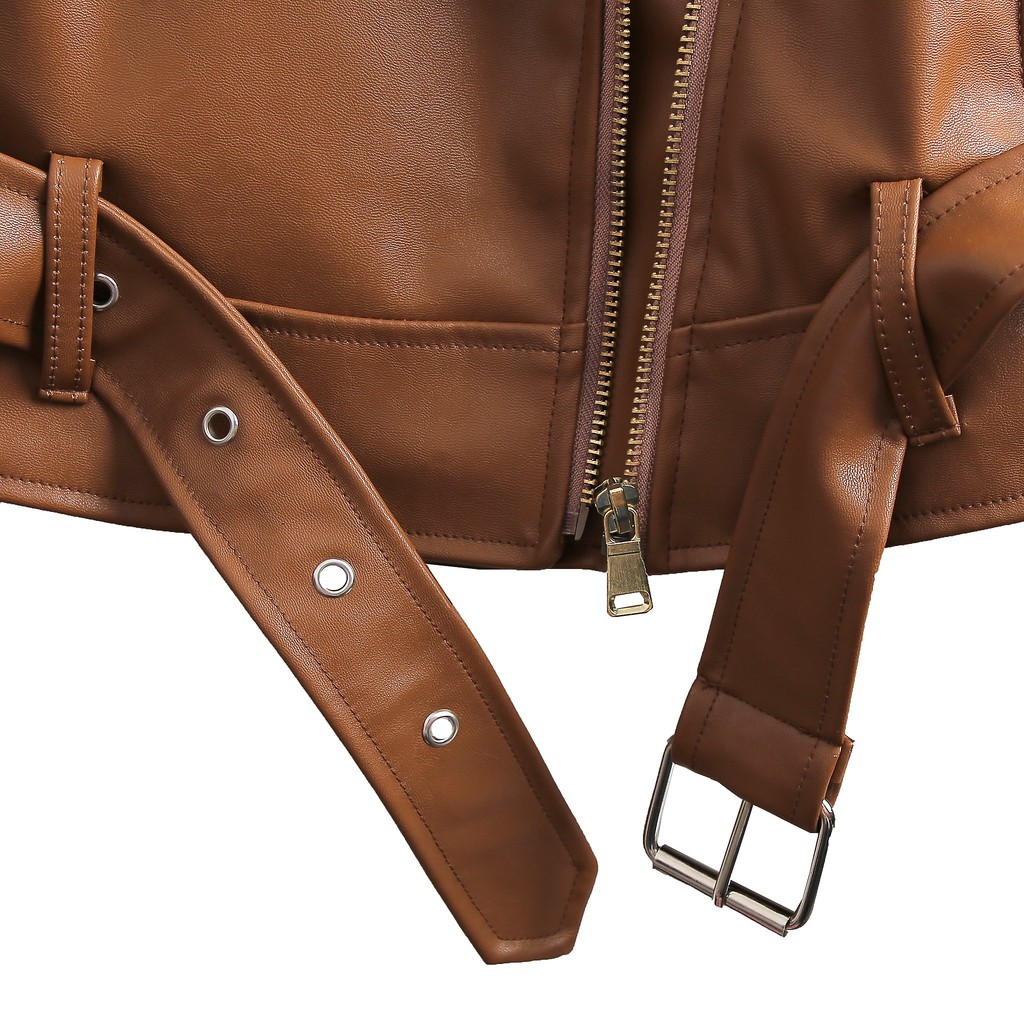 Áo khoác da nữ dáng vest có túi Ak21 -ẢNH CHỤP THẬT | WebRaoVat - webraovat.net.vn