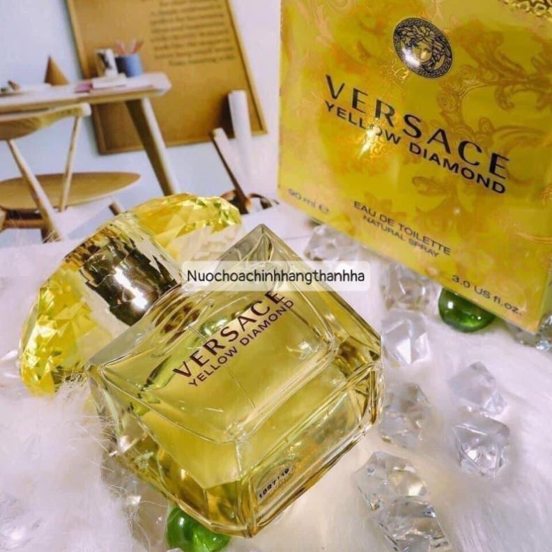 Nước hoa versace yellow Diamond 90ml tester, fullseal