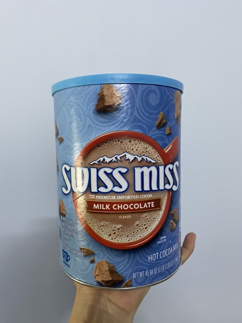 [HÀNG MỸ] Bột cacao sữa Swiss Miss 1.59kg/1.95kg