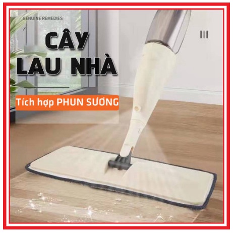 Cây Lau Nhà Phun Sương Thông Minh 2in1 Xoay 360 Độ