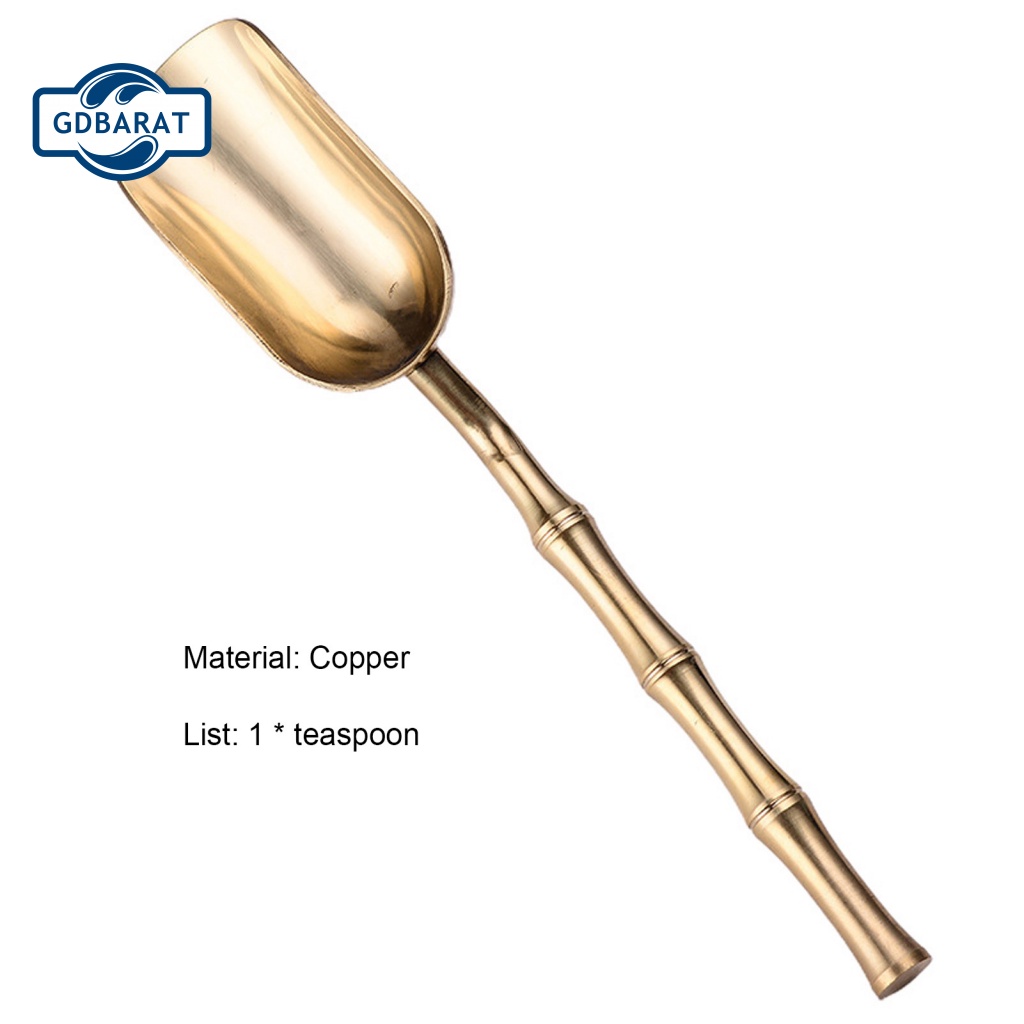 Muỗng Cà Phê Bằng Đồng Thau Thiết Kế Nhỏ Gọn
