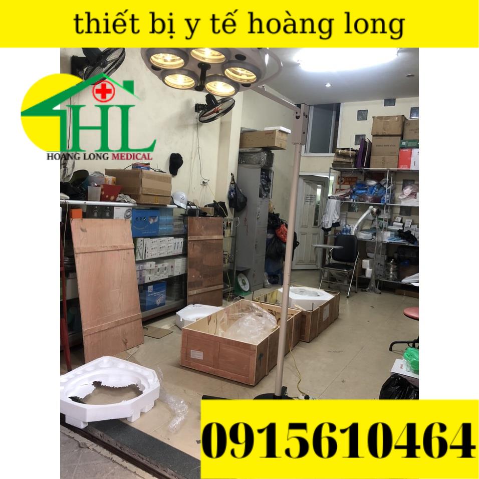 Đèn Mổ Di Động - Đèn Mổ Phẫu Thuật   4 Bóng 5 bóng