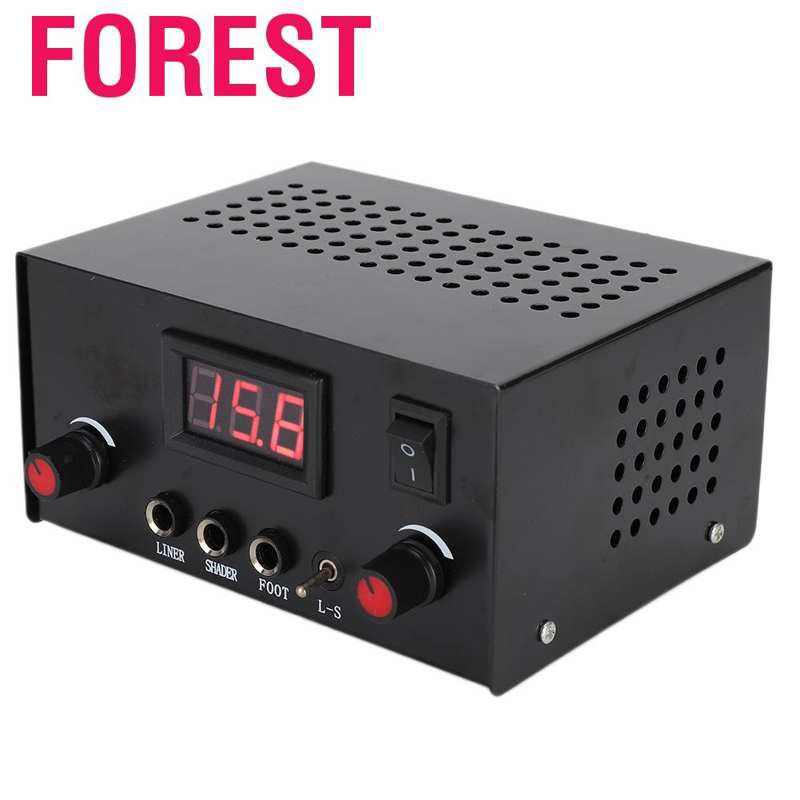Nguồn Máy Xăm Hình Kỹ Thuật Số Lcd Bằng Hợp Kim Chất Lượng Cao