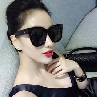 Kính râm mắt vuông unisex Basic thời trang cho nam và nữ
