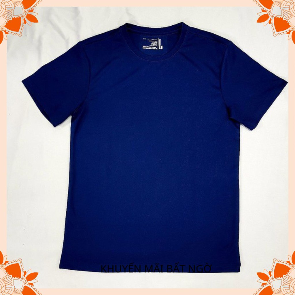 Áo Thun Nam Cổ Tròn Tay Ngắn Vải Cotton Mềm Mịn Cao Cấp A01-020 NjnjaShop