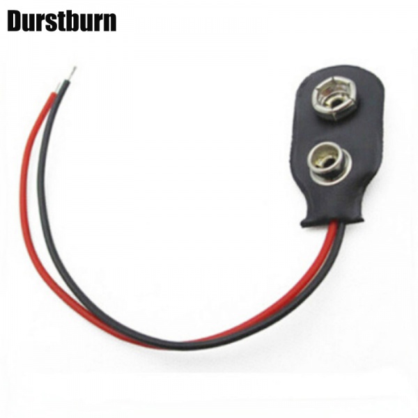 Set 10 Đầu Nối Dây Pin 9V Dài 15CM Loại T Tiện Dụng