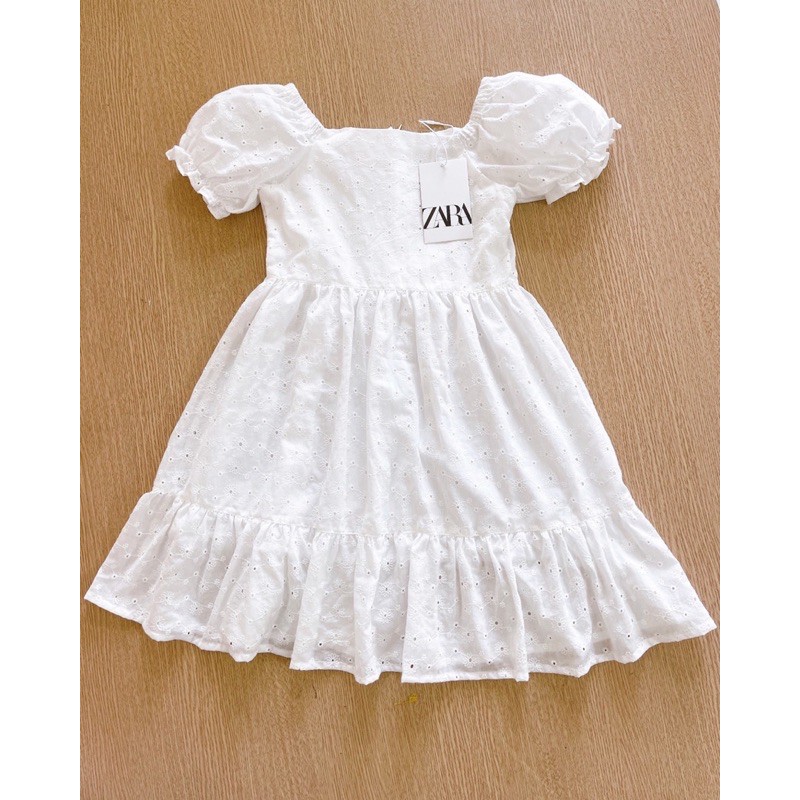 Váy Zara tay bồng size 12/18m-9/10y