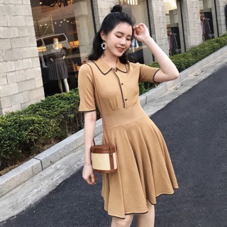 Váy len quảng châu
