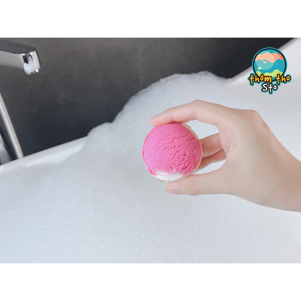 Viên kem tạo bọt bồn tắm bồng bềnh hương KẸO LOLLIPOP nhiều bọt mềm da, bubble scoop, 80, 160, 240 gram