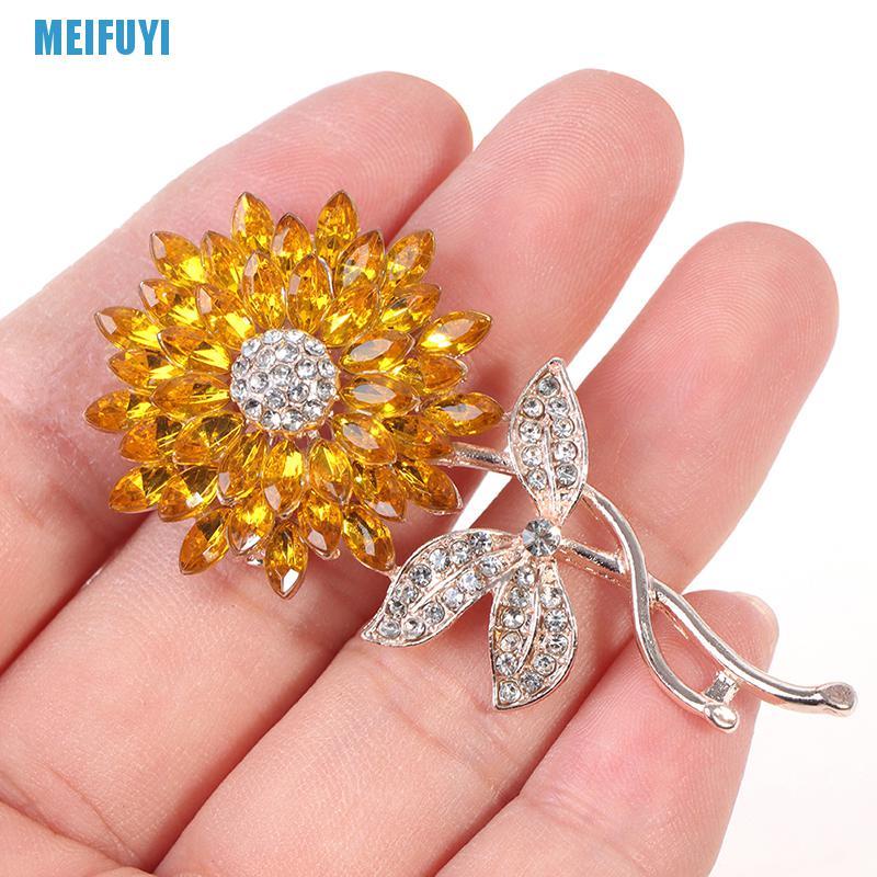 1 Trâm cài áo hình hoa hướng dương cho nam nữ