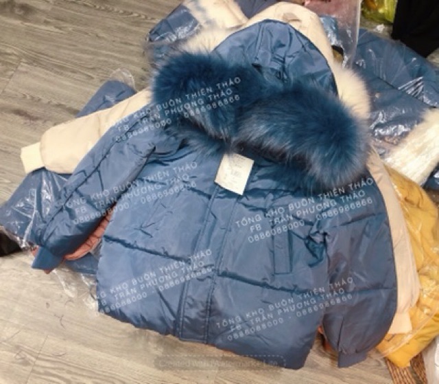 Áo Phao Mũ Lông Trơn Chất Liệu Phao Cực Ấm P058 - Thiện Thảo | BigBuy360 - bigbuy360.vn
