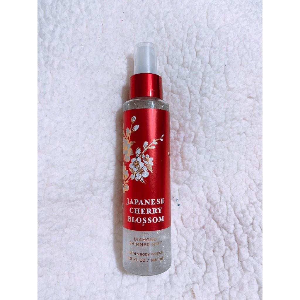 Xịt Nhũ Thơm Toàn Thân Bath &amp; Body Works Diamond Shimmer Mist - 146ml