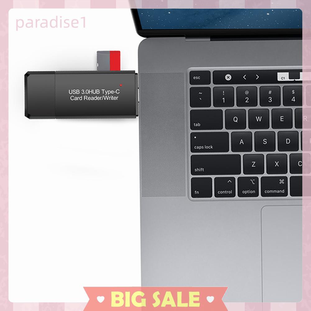 Đầu Đọc Thẻ Nhớ YC-432 USB C Sang USB 3.0 OTG Cho Laptop Điện Thoại | BigBuy360 - bigbuy360.vn