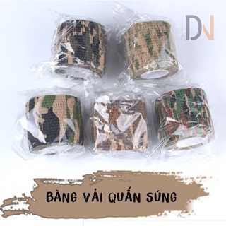 Cuộn băng keo vải dính ngụy kiểu trang quân đội chống thấm nước