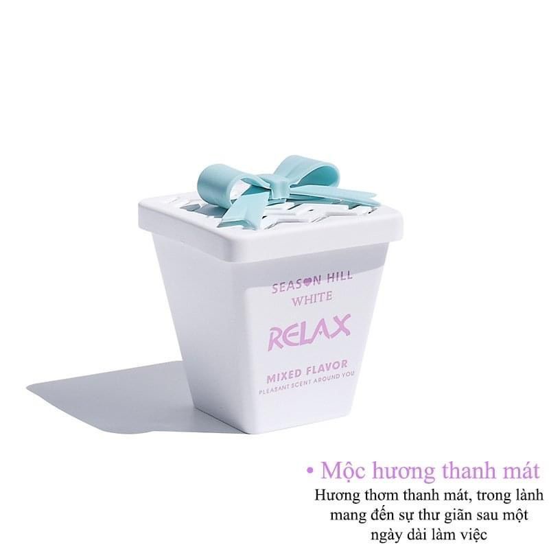 Sáp thơm nhà vệ sinh Season Hill khử mùi phòng ngủ tủ quần áo cao cấp thư giãn - Chillme