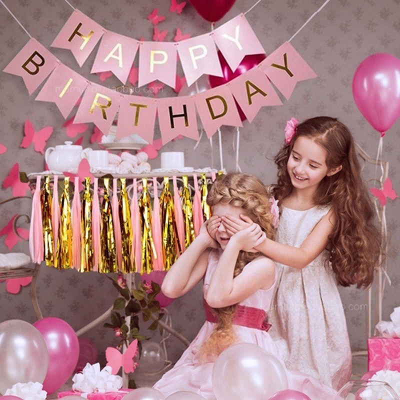 Băng Rôn Trang Trí Chữ Happy Birthday