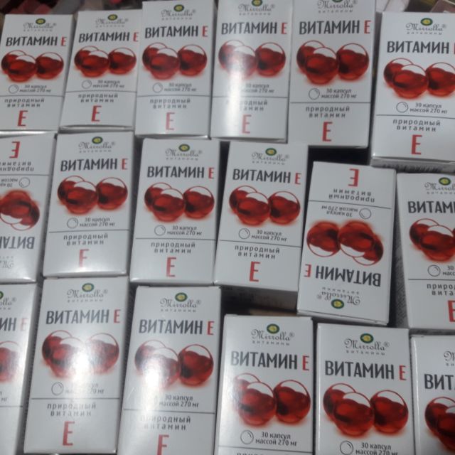 Viên vitamin E
