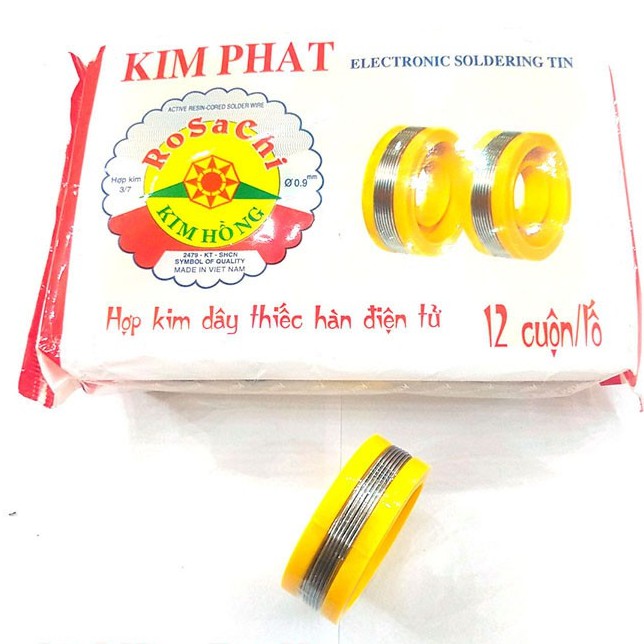 Thiếc Hàn Hộp 12 Cuộn .