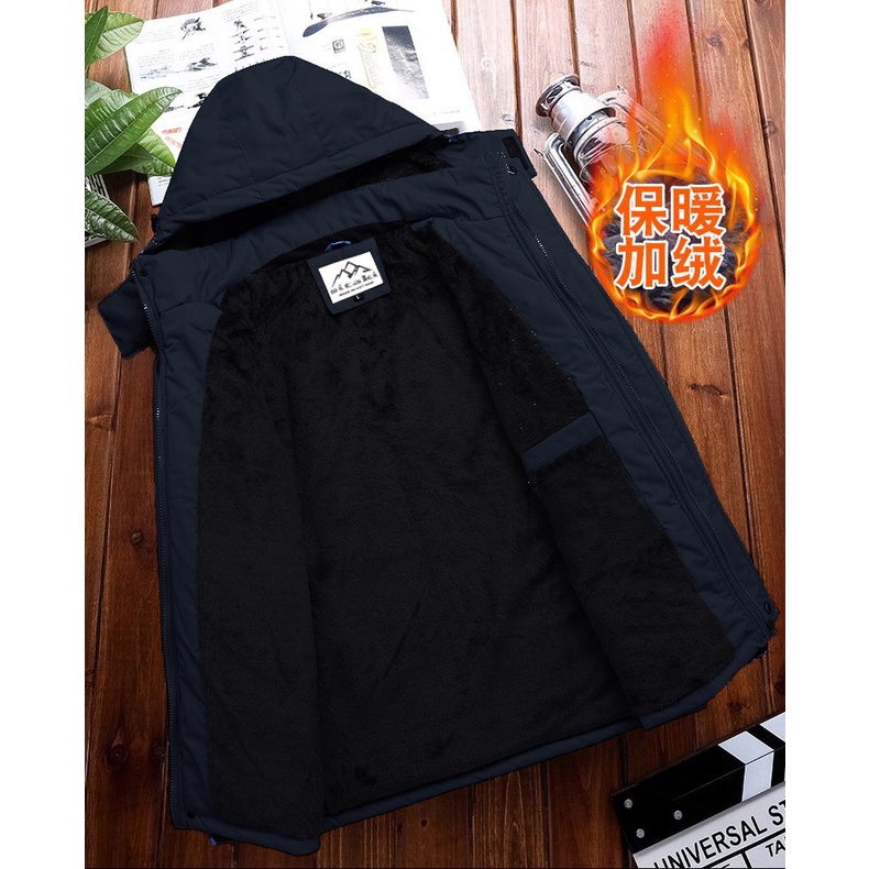 Áo khoát nam hot LÓT LÔNG CHÔNG NƯỚC CAO CẤP bao đẹp hàng chuẩn shop-A1034