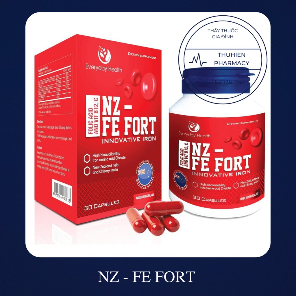 NZ-FE FORT VIÊN SẮT HỮU CƠ