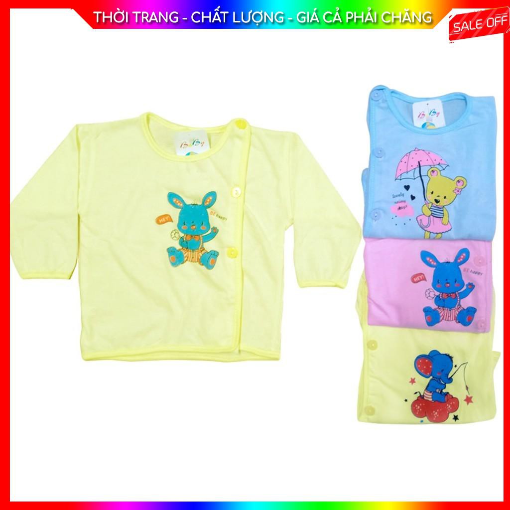 DEAL HOT Áo dài tay sơ sinh Baby 100% cotton cho bé - Mimi Mebee Shop