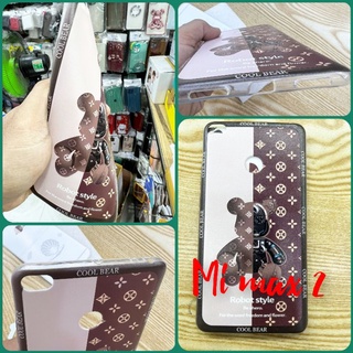 Ốp lưng Xiaomi Mi max 2 dẻo gấu Bearbrick siêu dễ thương