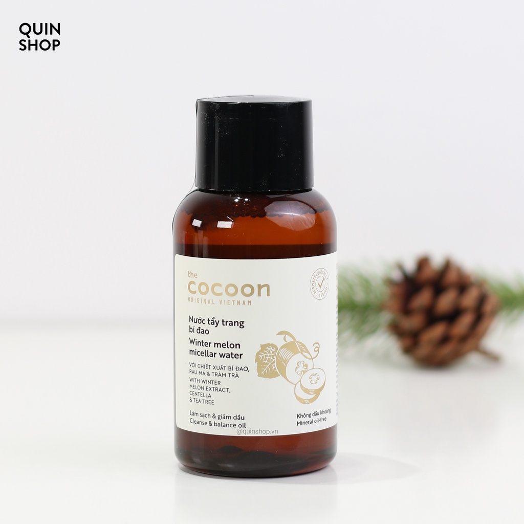 Nước Tẩy Trang Bí Đao The Cocoon Winter Melon Micellar Water