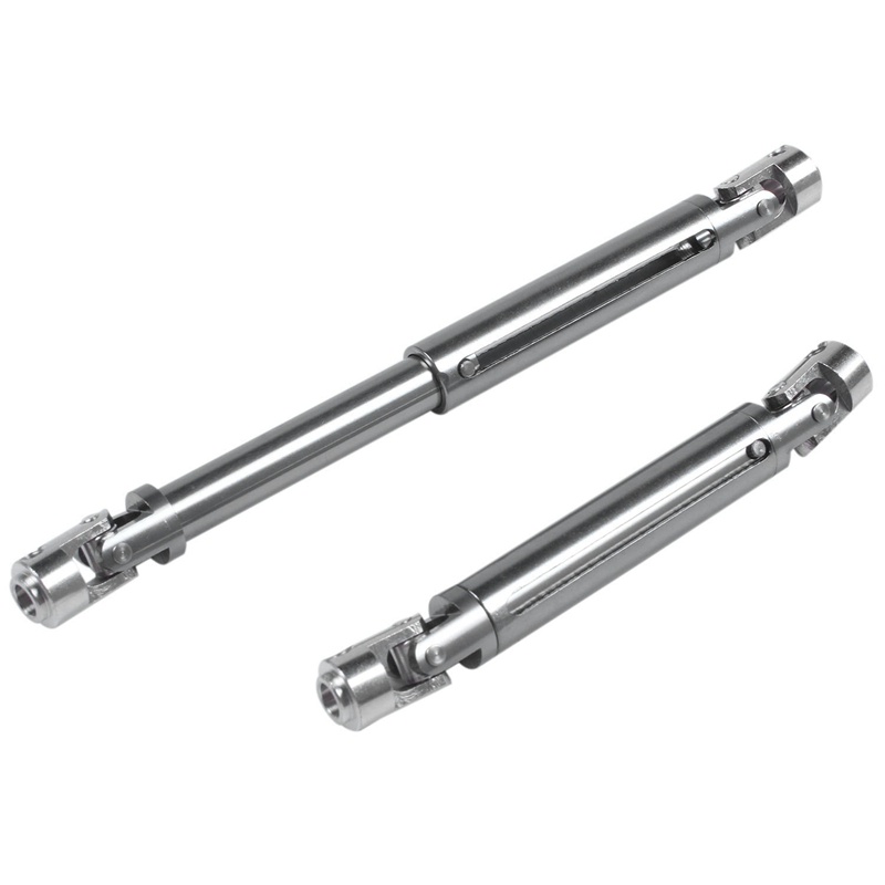 2 cái Màu Titan Đa năng Nhôm Scx0016 Trục truyền động cho trục Scx10 Điện 4wd cho Rc1 '10 Xe mô hình địa hình