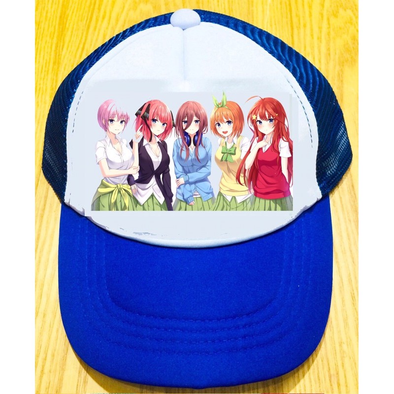 mũ in hình anime Go-Toubun no Hanayome