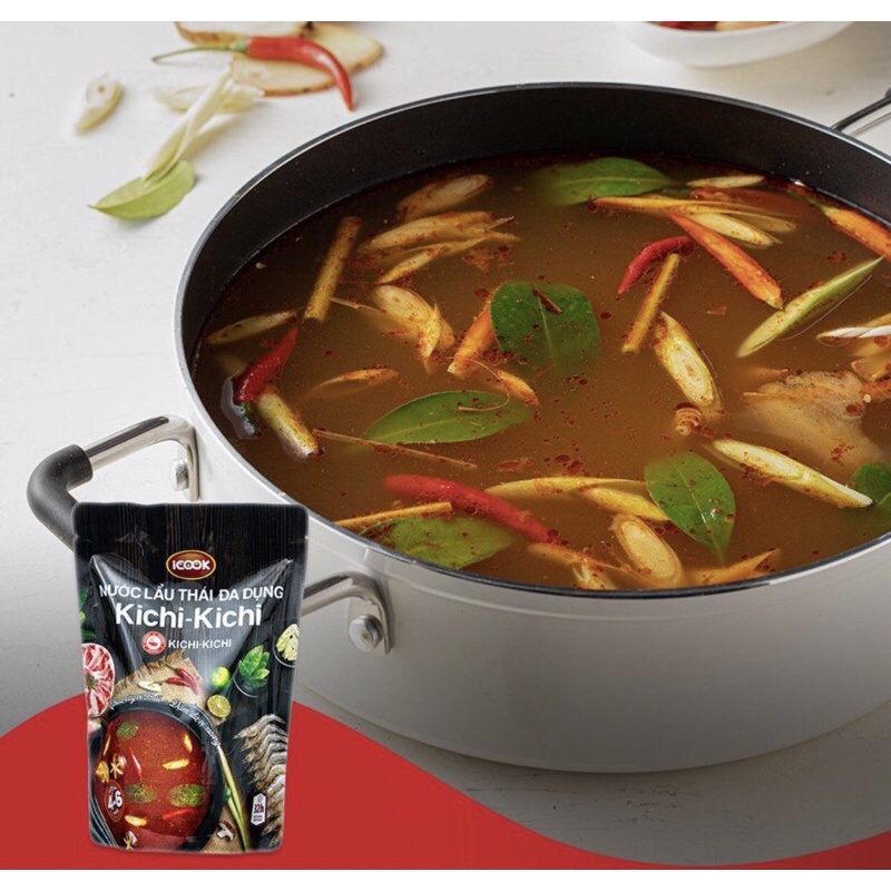 Nước Lẩu Thái Đa Dụng Kichi Kichi Gói 1KG