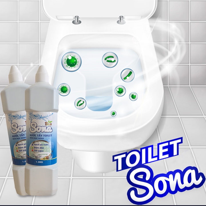 Tẩy Rửa Toilet hương QUẾ, Mùi Hương Dễ Chịu, Sạch Bong, Ngừa Vi Khuẩn 1kg