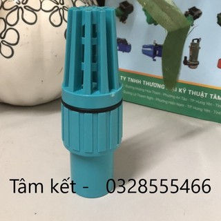 lúp pê nhí PHI 21MM, phi 27mm  Màu XANH GẮN ỐNG PVC  Lúp bê máy bơm nước (rọ lọc, rọ bơm, giỏ hút nước)