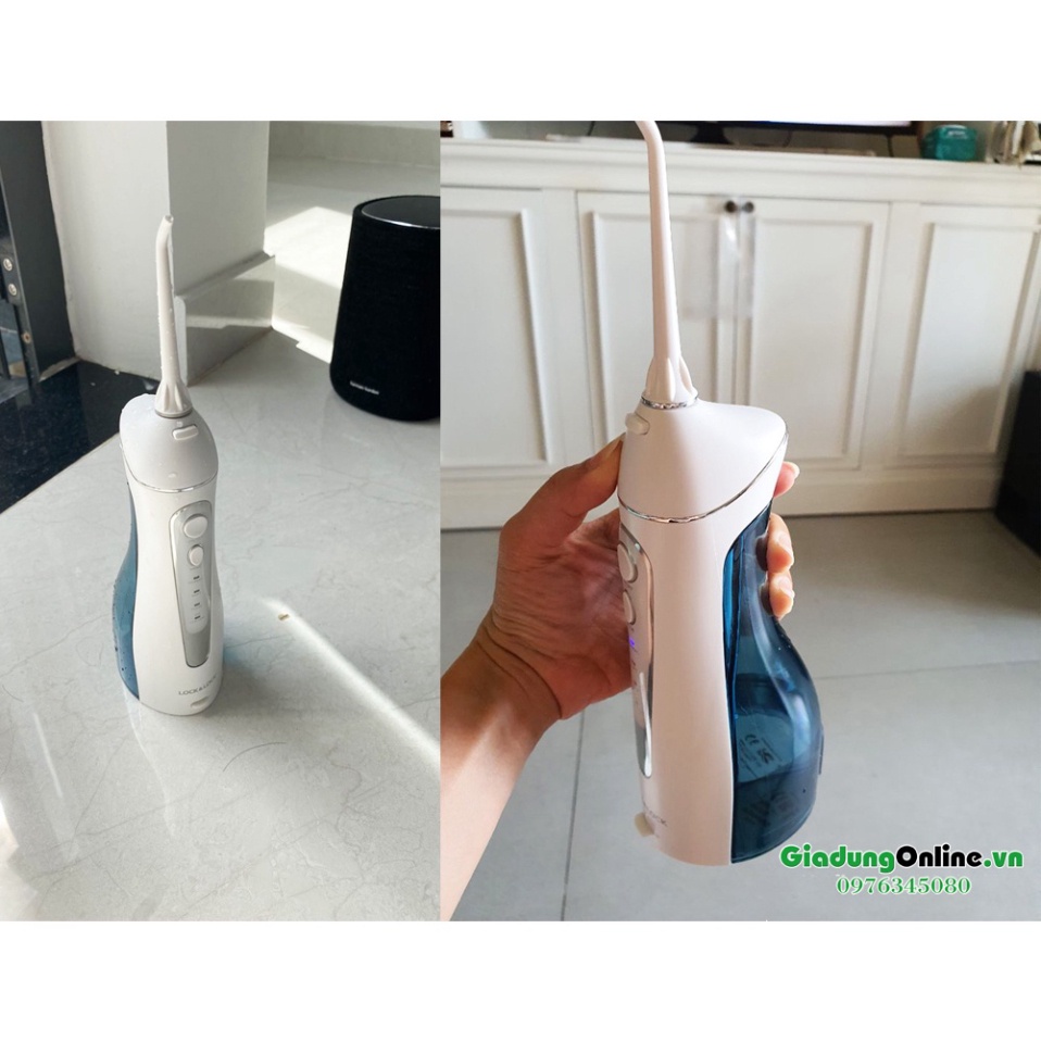 [Lock&amp;Lock] Máy Tăm Nước Không Dây Cordless Oral Irrigator ENR156BLU