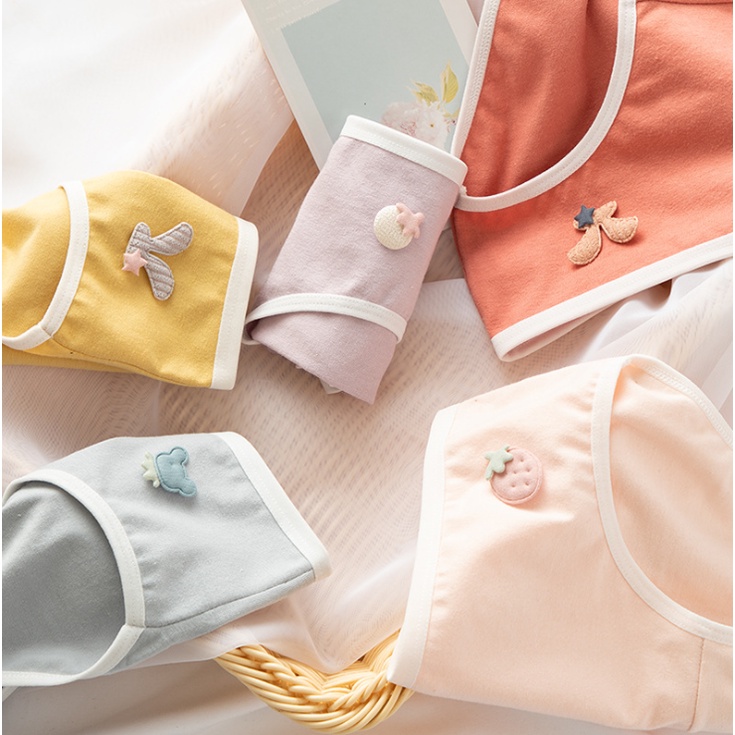 Quần lót nữ cotton màu trơn dễ thương QL51