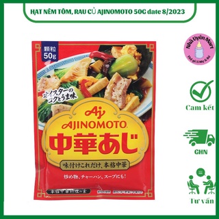 HẠT NÊM TÔM, RAU CỦ AJINOMOTO 50G date 2022