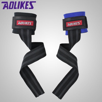 ℡﹉⊙Dây kéo lưng trợ lực quấn cổ tay Aolikes al 7638 bán sỉ, băng đai cuốn thể thao hỗ tập mông chuyên gym