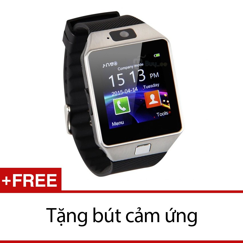 Đồng hồ thông minh InWatch C (Đen) + Tặng 1 bút cảm ứng