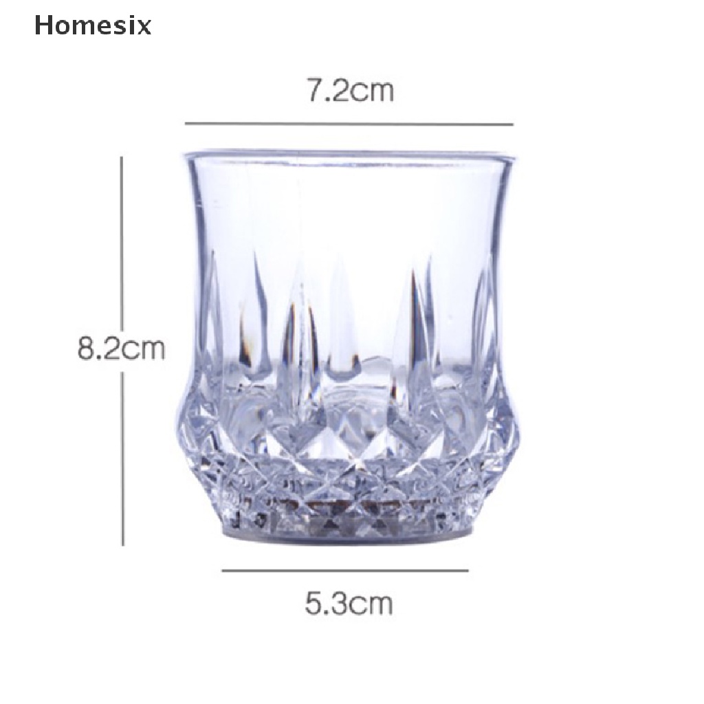 Cốc uống nước Homesix có đèn LED đổi màu tự động sáng tạo