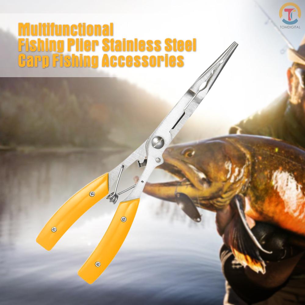 Kìm Cắt Dây Câu Đa Năng Lixada Bằng Thép Không Gỉ